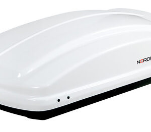 Box 330, box tetto in ABS, 330 litri – Bianco lucido