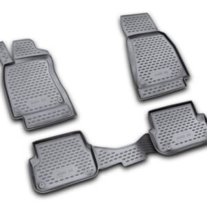 Set tappeti su misura in TPE –  Audi A6 4p (09/04>03/11) –  Audi A6 Allroad (06/06>02/12) –  Audi A6 Avant (03/05>08/11)