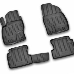 Set tappeti su misura in TPE –  Ford Focus 3p (02/05>02/11) –  Ford Focus 5p (02/05>02/11) –  Ford Focus Wagon (02/05>05/11)