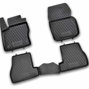 Set tappeti su misura in TPE –  Ford Focus 5p (03/11>10/14) –  Ford Focus 5p (11/14>05/18) –  Ford Focus Wagon (06/11>10/14) –  Ford Focus Wagon (11/14>05/18)